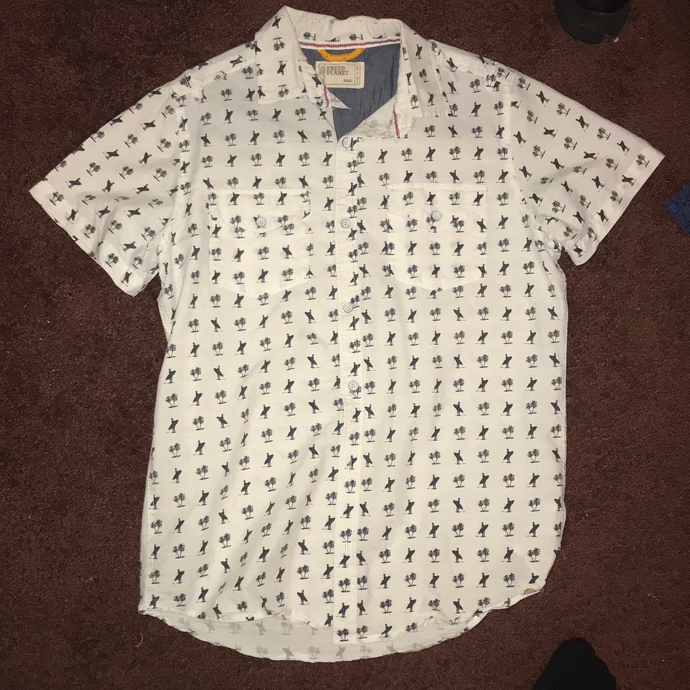 Short sleeve button down shirt